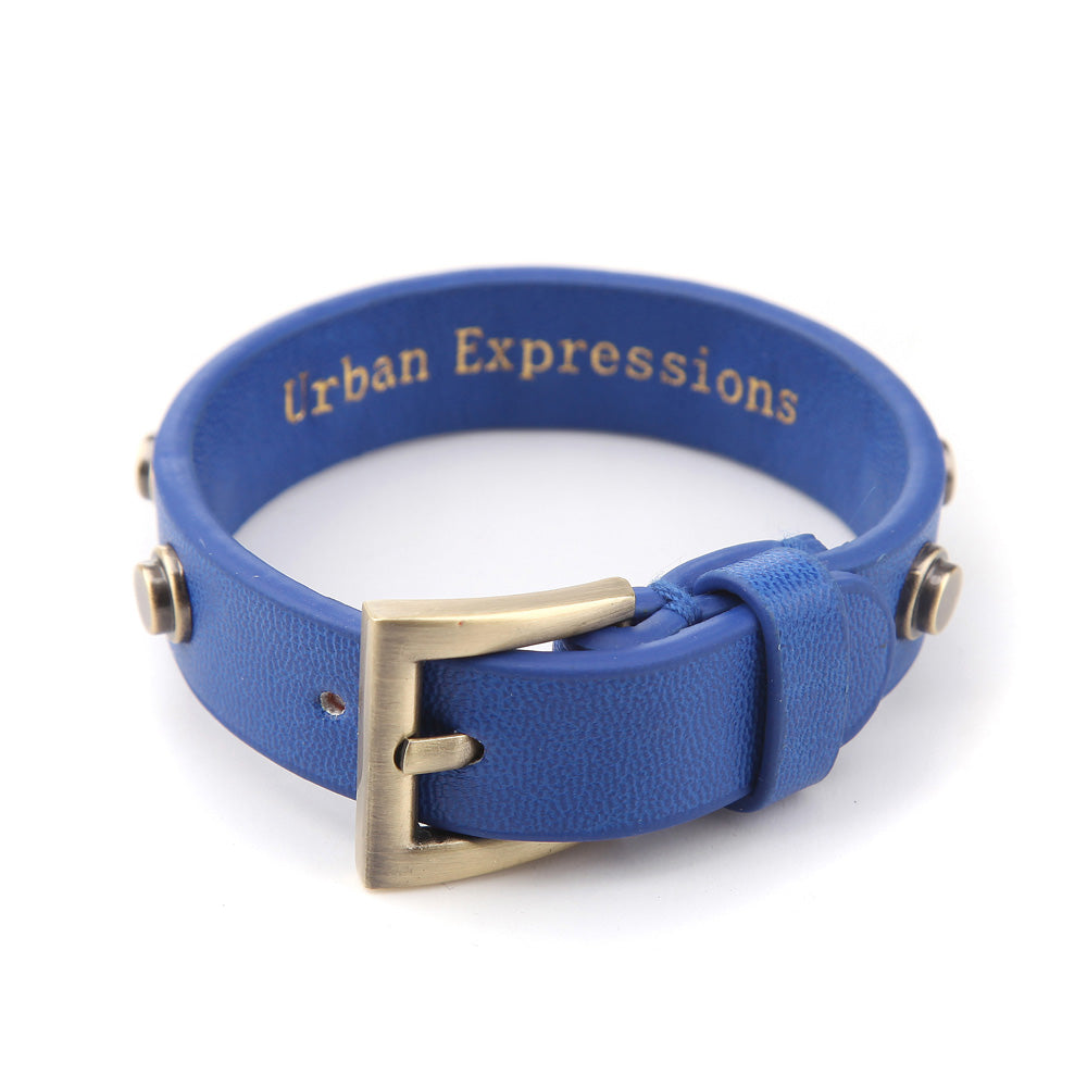 Product Image of Urban Expressions Hendrix Bracelet 818209020527 View 3 | Cobalt