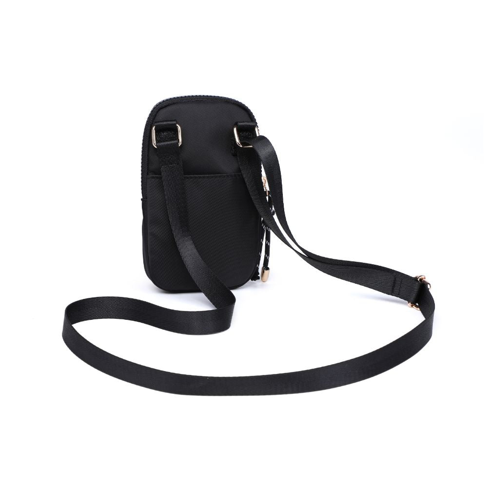 Product Image of Urban Expressions Tess Cell Phone Crossbody 840611177544 View 7 | Black