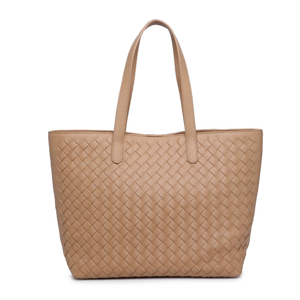 Product Image of Urban Expressions Valencia - Woven Tote 840611101631 View 5 | Camel