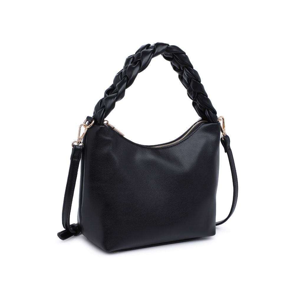 Product Image of Urban Expressions Laura Shoulder Bag 818209016674 View 6 | Black