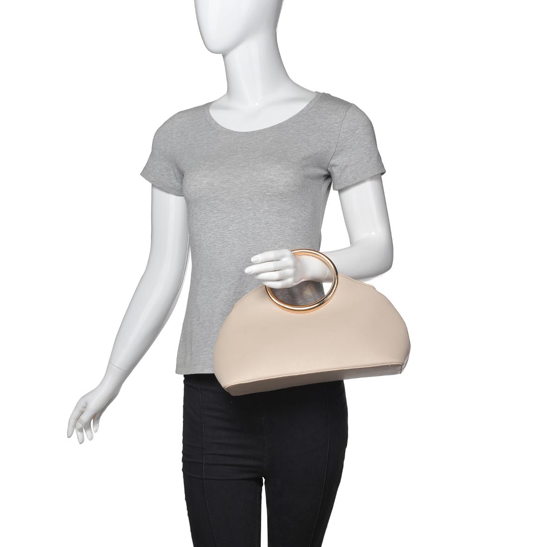 Product Image of Urban Expressions Belinda Evening Bag 840611128898 View 5 | Cream