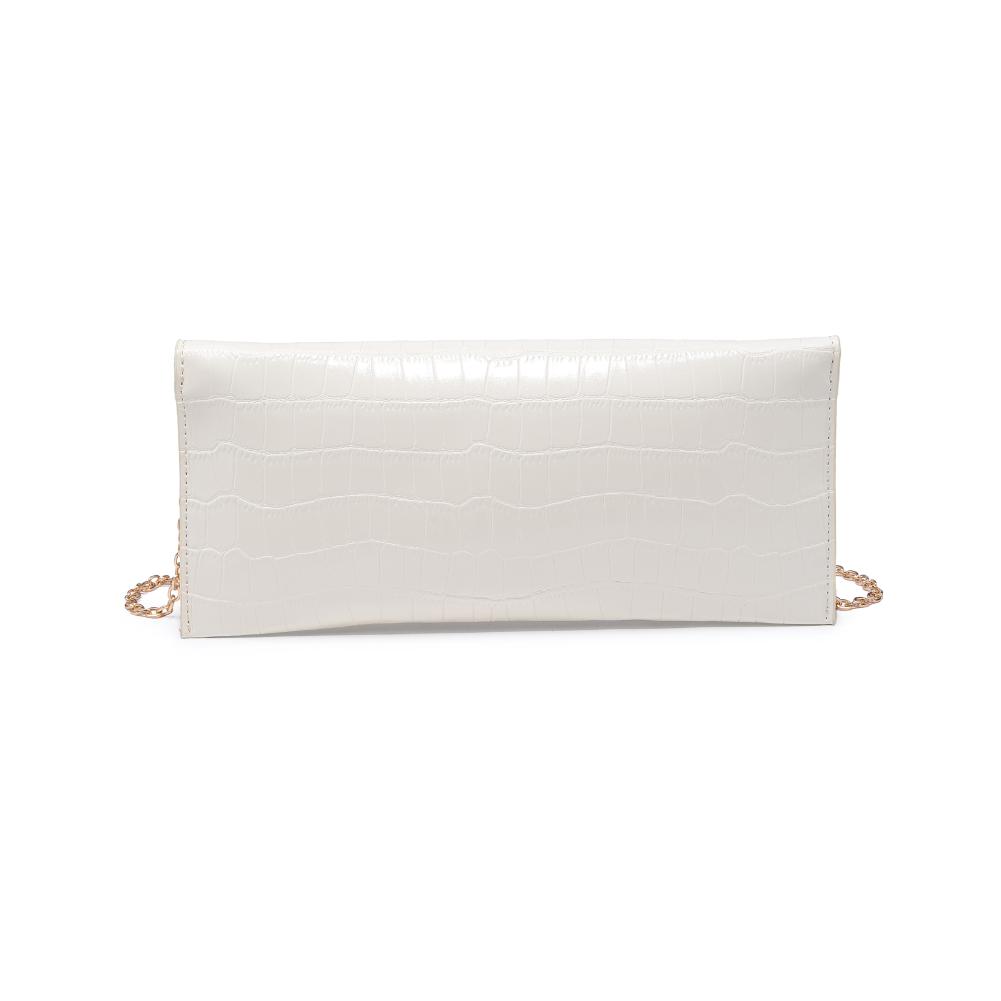 Product Image of Urban Expressions Adelle Clutch 840611139658 View 7 | Ivory