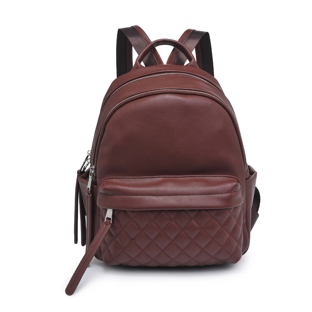 Product Image of Urban Expressions Briana Backpack 818209011921 View 5 | Chocolate