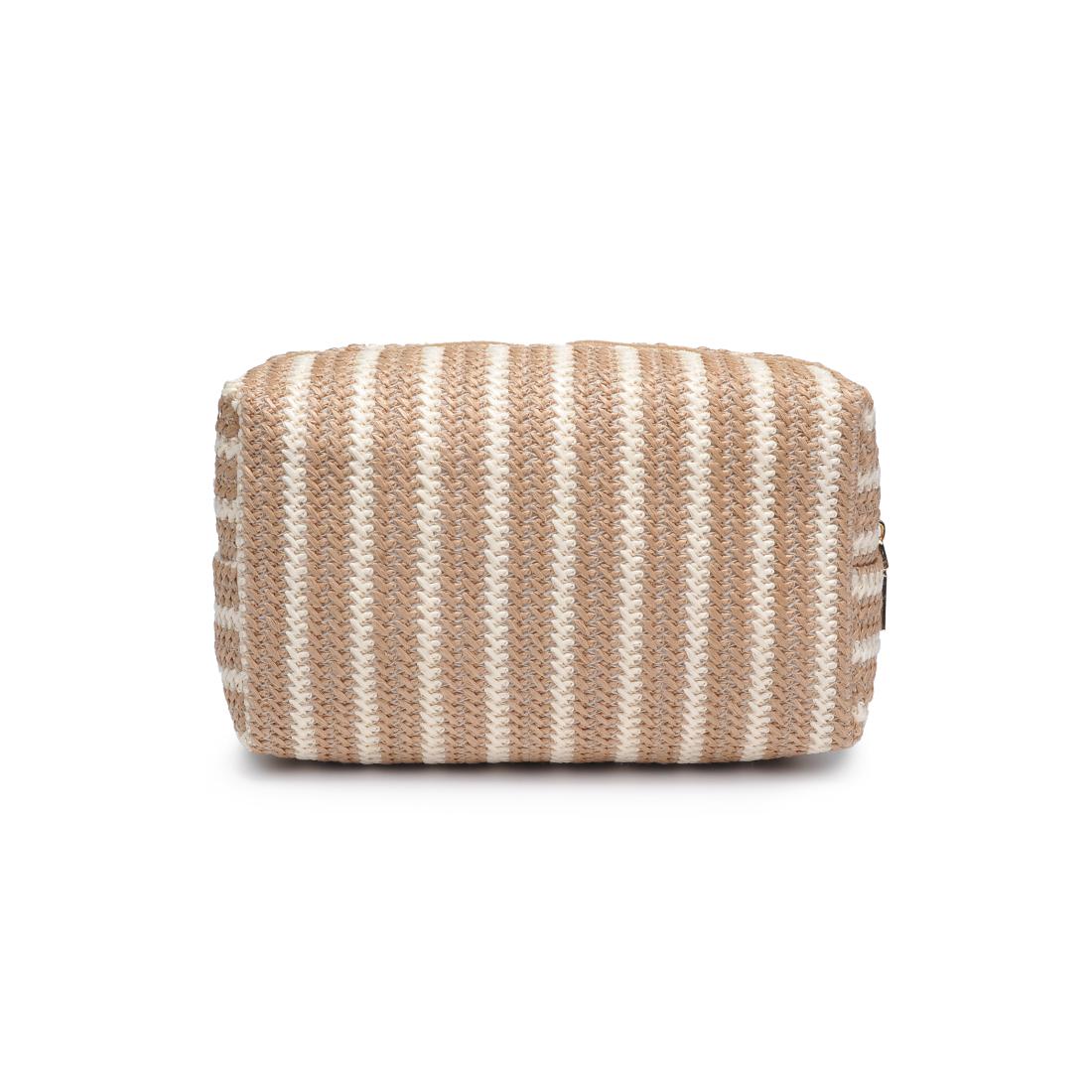 Product Image of Urban Expressions Coastal Carry Cosmetic Pouch 840611152619 View 3 | Natural White