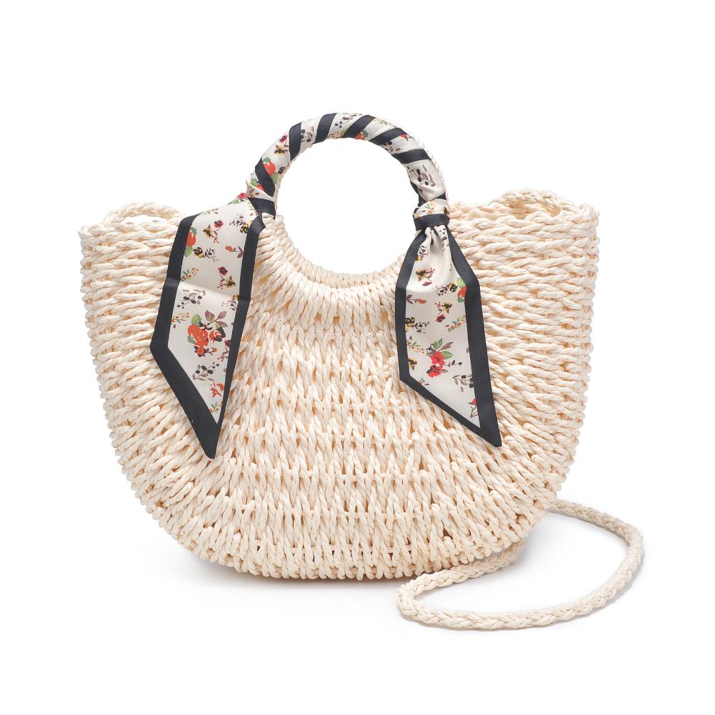 Product Image of Urban Expressions Olivia Tote 840611191168 View 5 | Ivory