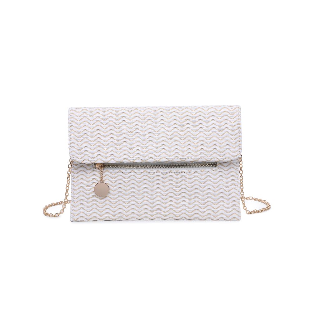 Product Image of Urban Expressions Gozo Clutch 818209017664 View 5 | White