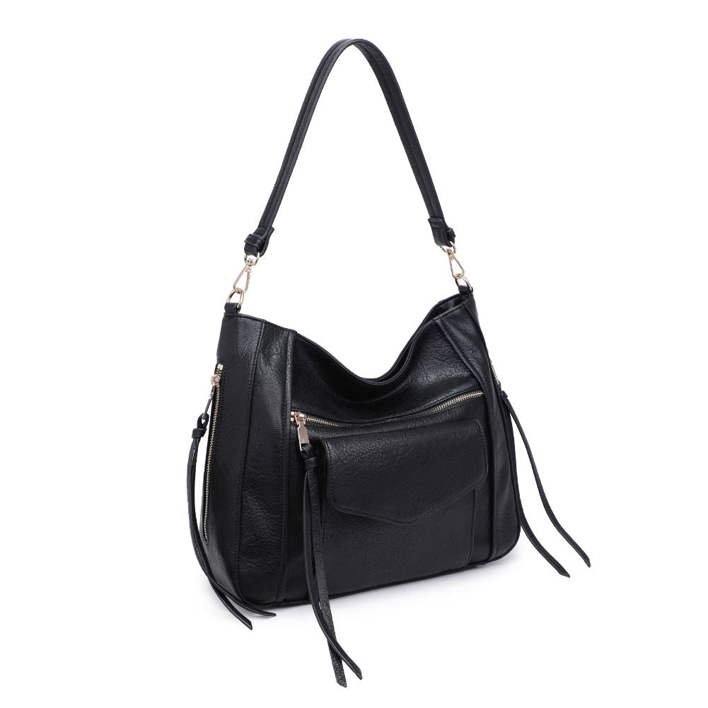 Product Image of Urban Expressions Brooke Hobo 840611107954 View 6 | Black