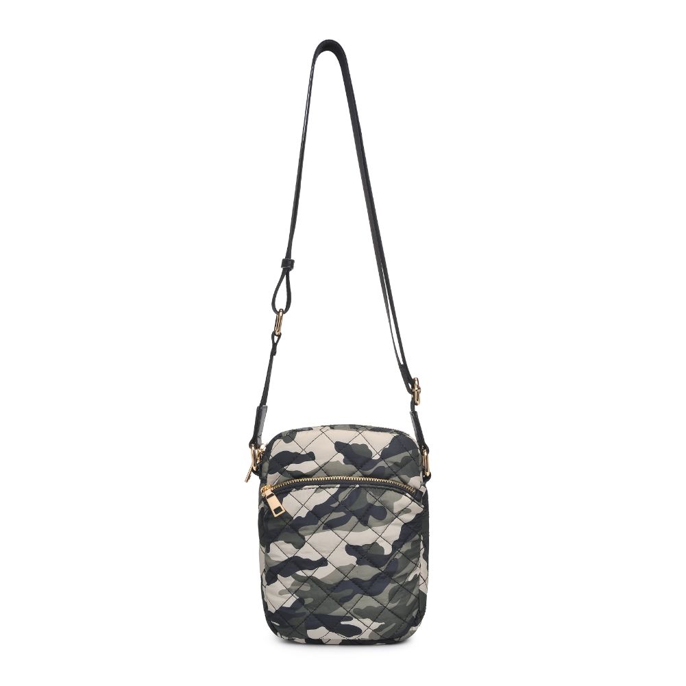 Product Image of Urban Expressions Lane Crossbody 840611183231 View 5 | Green Camo