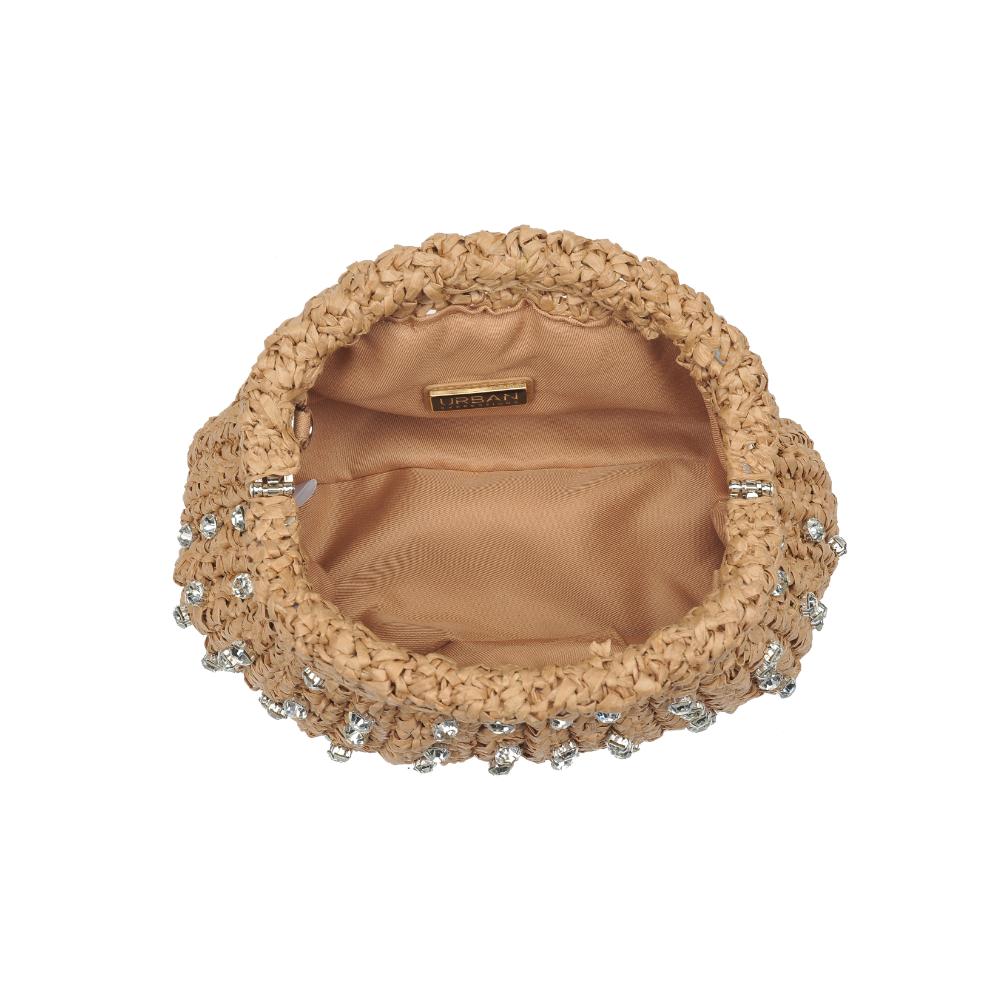 Product Image of Urban Expressions Gwendolyn Clutch 840611193353 View 8 | Natural