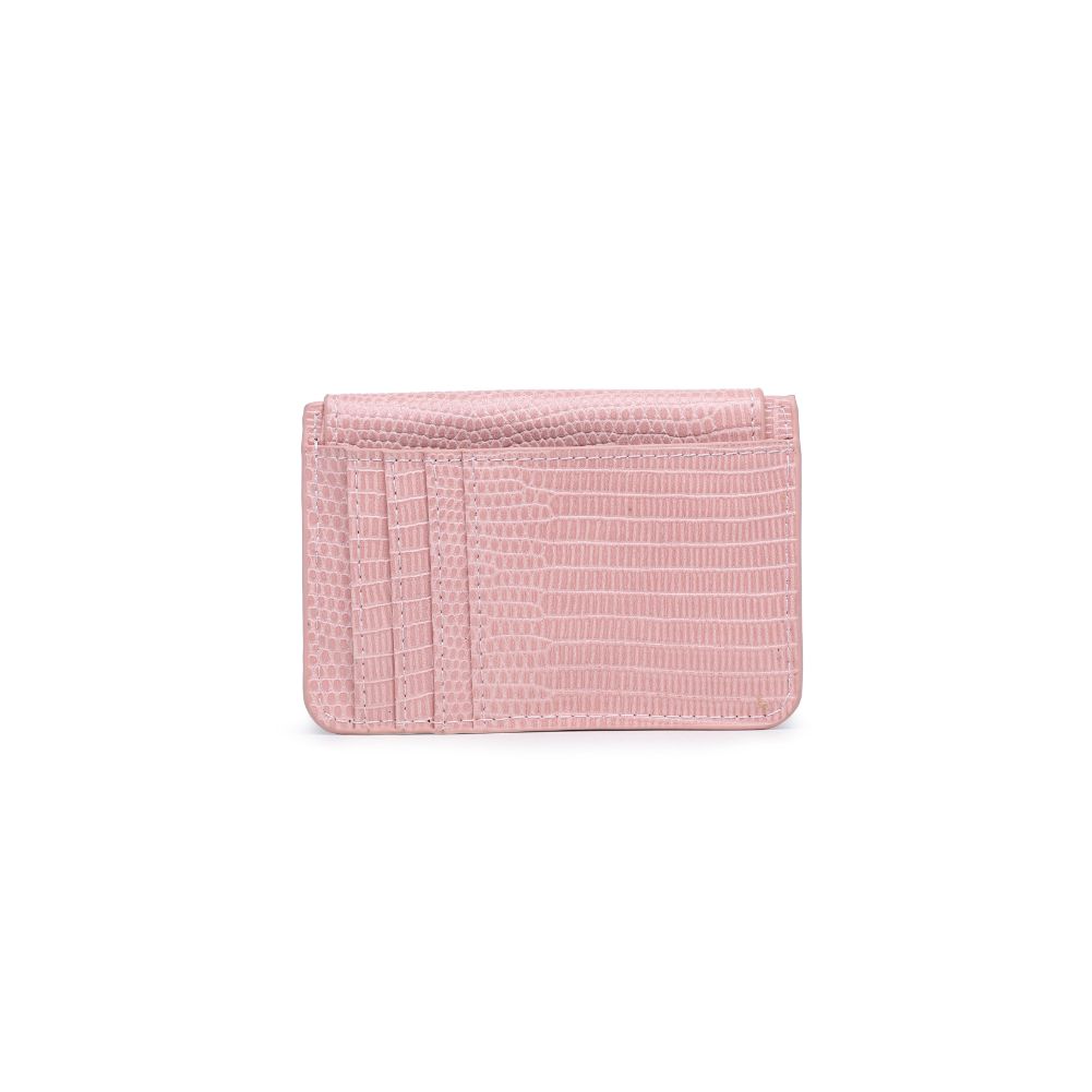 Product Image of Urban Expressions Everlee - Lizard Card Holder 840611100825 View 7 | Blush