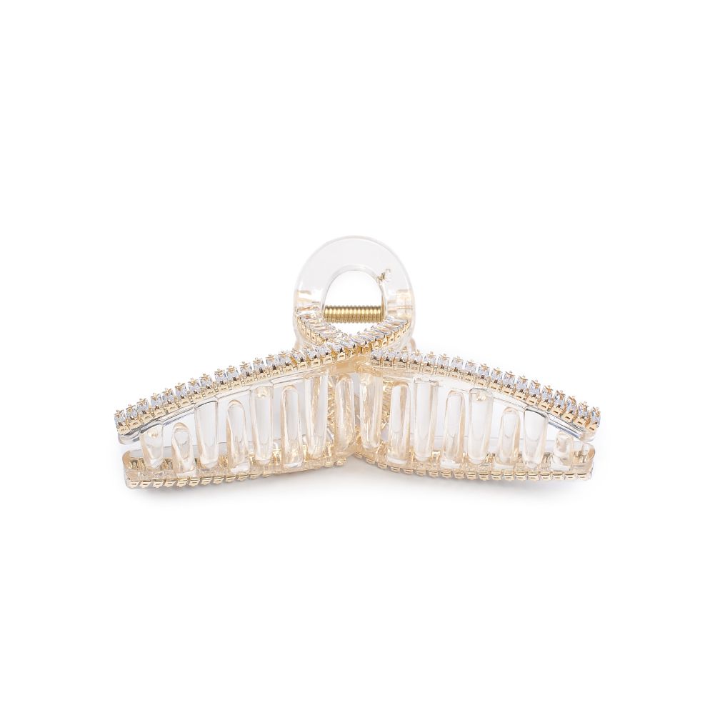 Product Image of Urban Expressions Giulia Hair Claw Clip Hair Claw 818209013567 View 3 | Clear