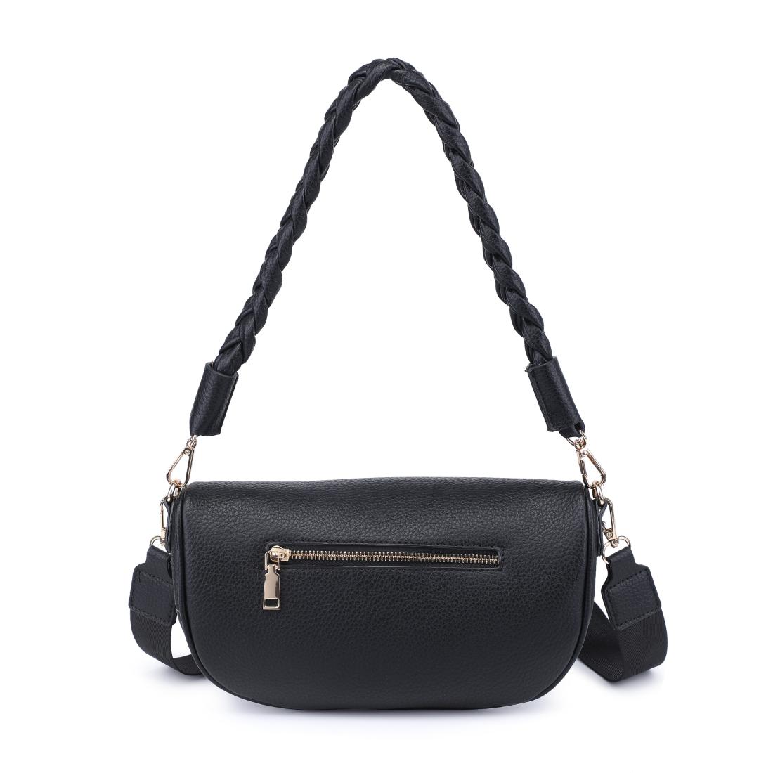 Product Image of Urban Expressions Laney Belt Bag 840611146489 View 7 | Black