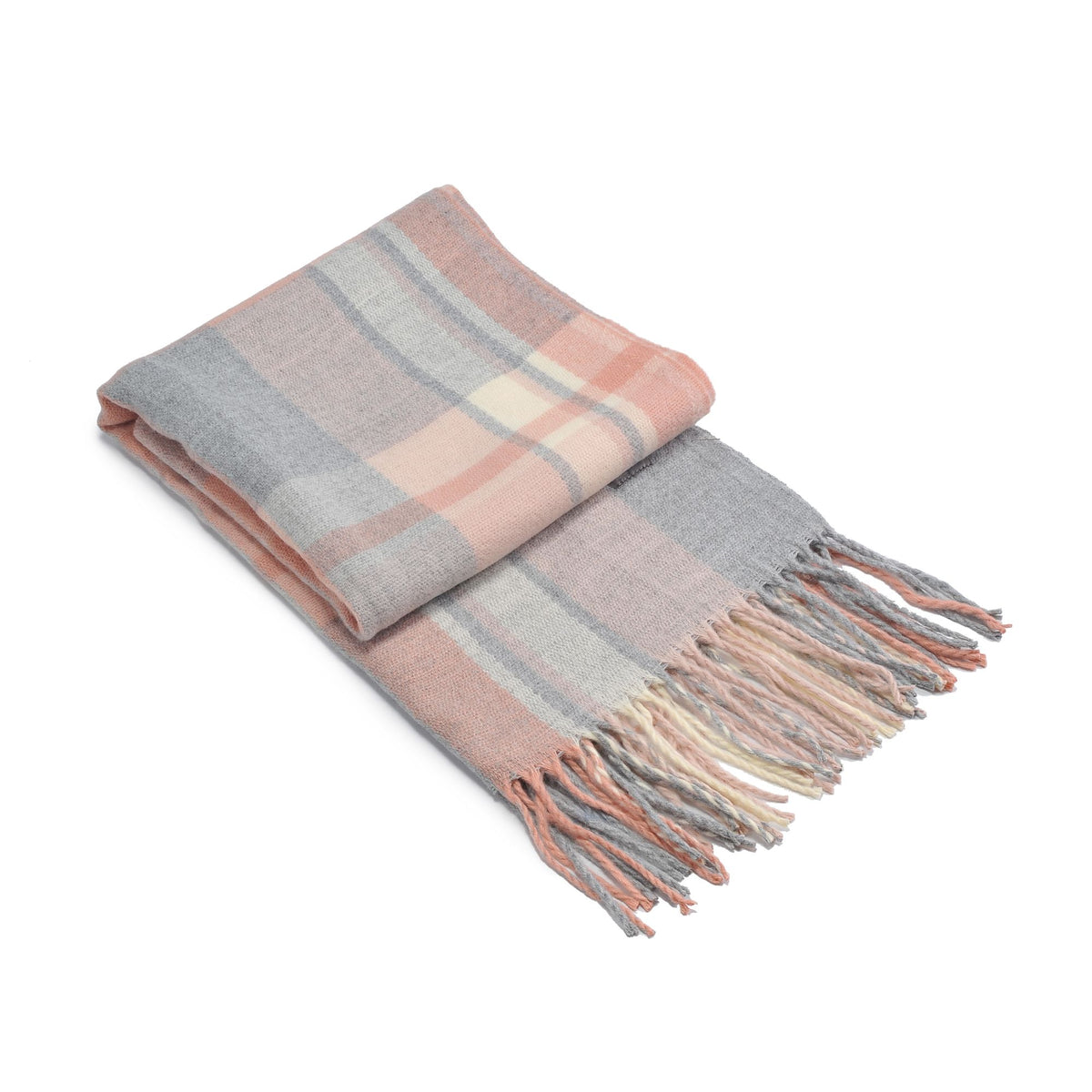 Product Image of Urban Expressions LADOUM Scarves 818209012591 View 6 | Beige Grey