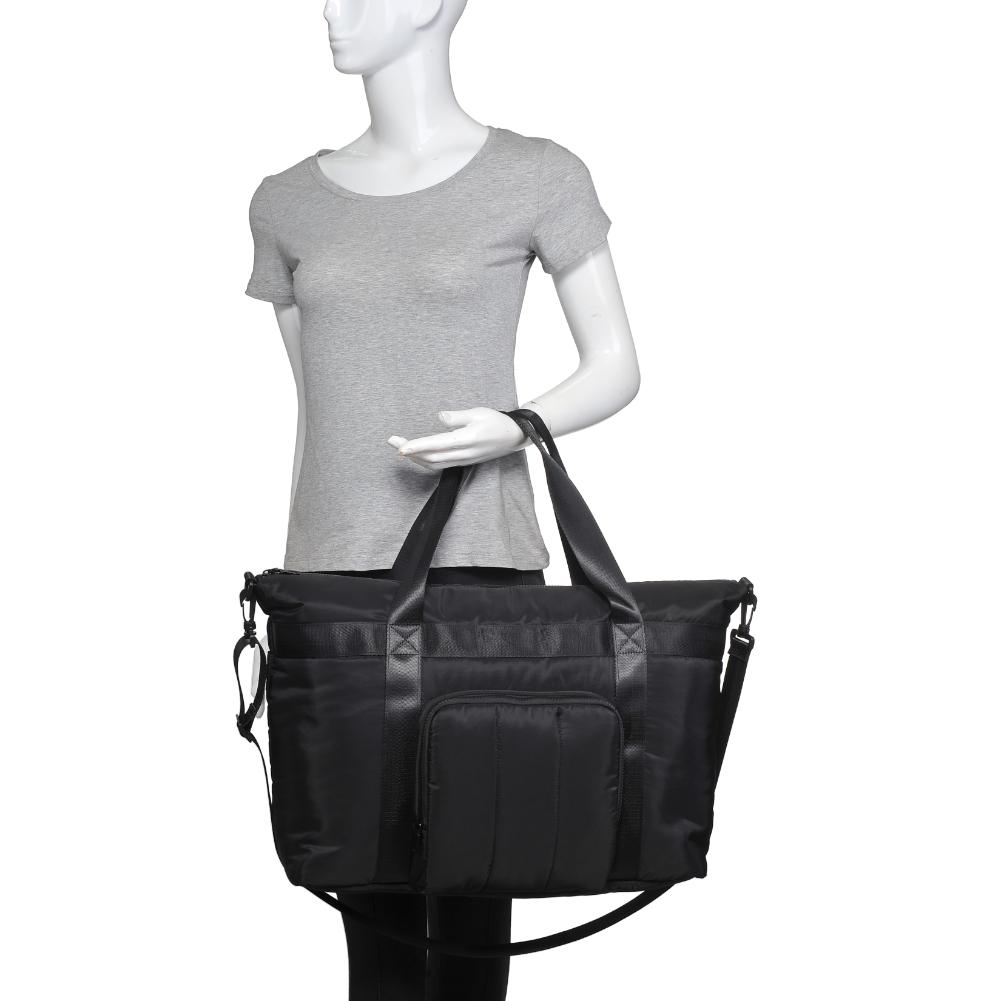 Product Image of Urban Expressions Luka Tote 840611141118 View 5 | Black