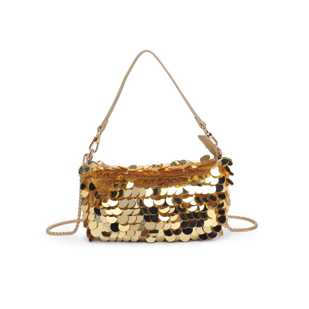 Product Image of Urban Expressions Twiggy Evening Bag 840611110121 View 5 | Gold