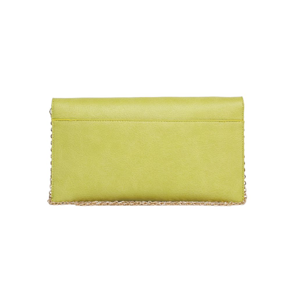 Product Image of Urban Expressions Izzy Clutch 840611100221 View 7 | Citron