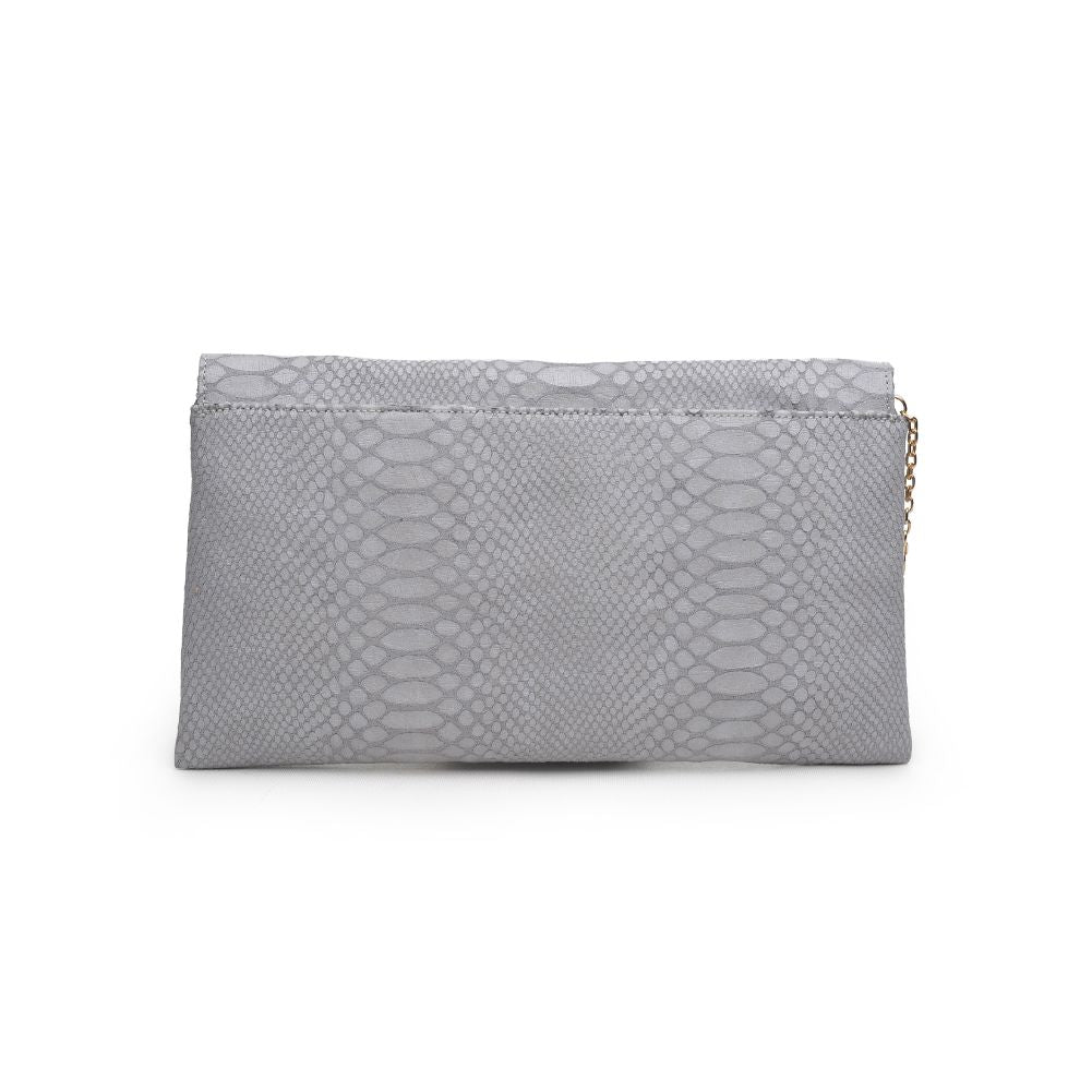 Product Image of Urban Expressions Emilia Clutch 840611171269 View 3 | Grey