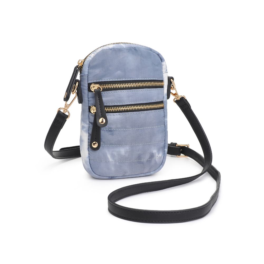 Product Image of Urban Expressions Evelyn Cell Phone Crossbody 840611182005 View 6 | Slate Cloud