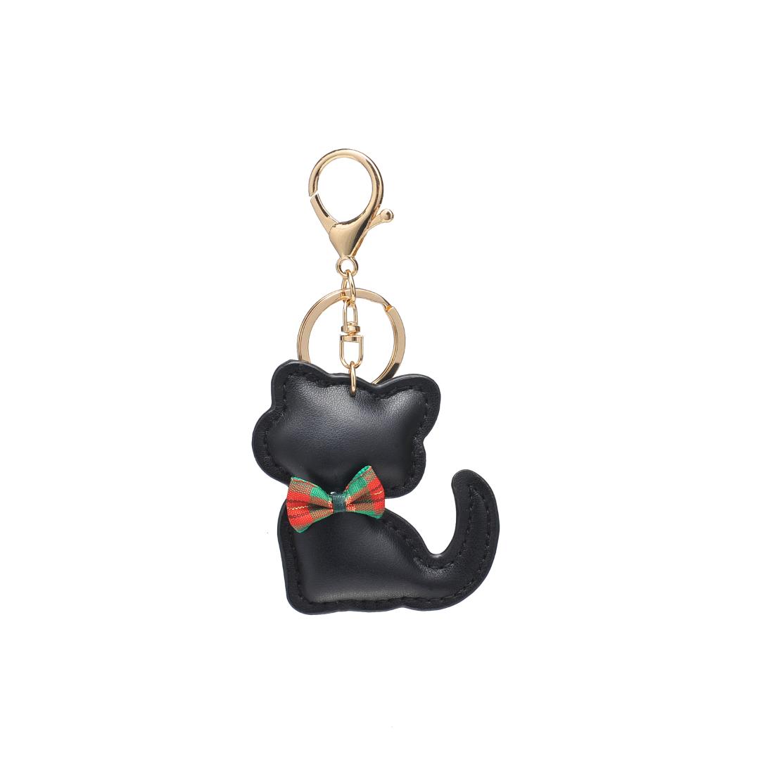 Product Image of Urban Expressions Kat Keychain Charm 840611150721 View 1 | Black