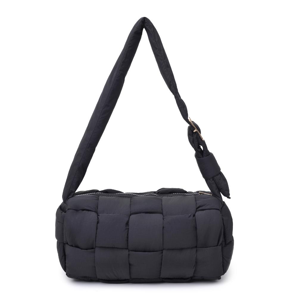 Product Image of Urban Expressions Brett Shoulder Bag 840611193445 View 7 | Black