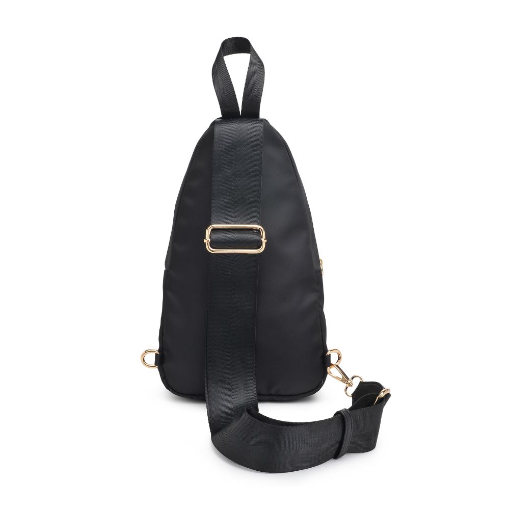 Product Image of Urban Expressions Wagner Sling Backpack 840611108340 View 7 | Black