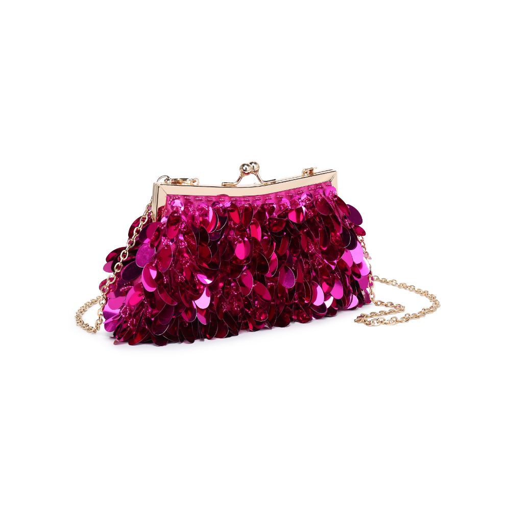 Product Image of Urban Expressions Ariana Evening Bag 840611115522 View 6 | Pink