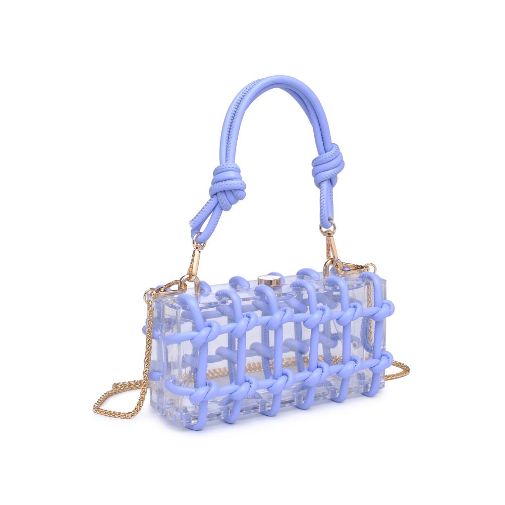 Product Image of Urban Expressions Mavis Evening Bag 840611191663 View 6 | Periwinkle