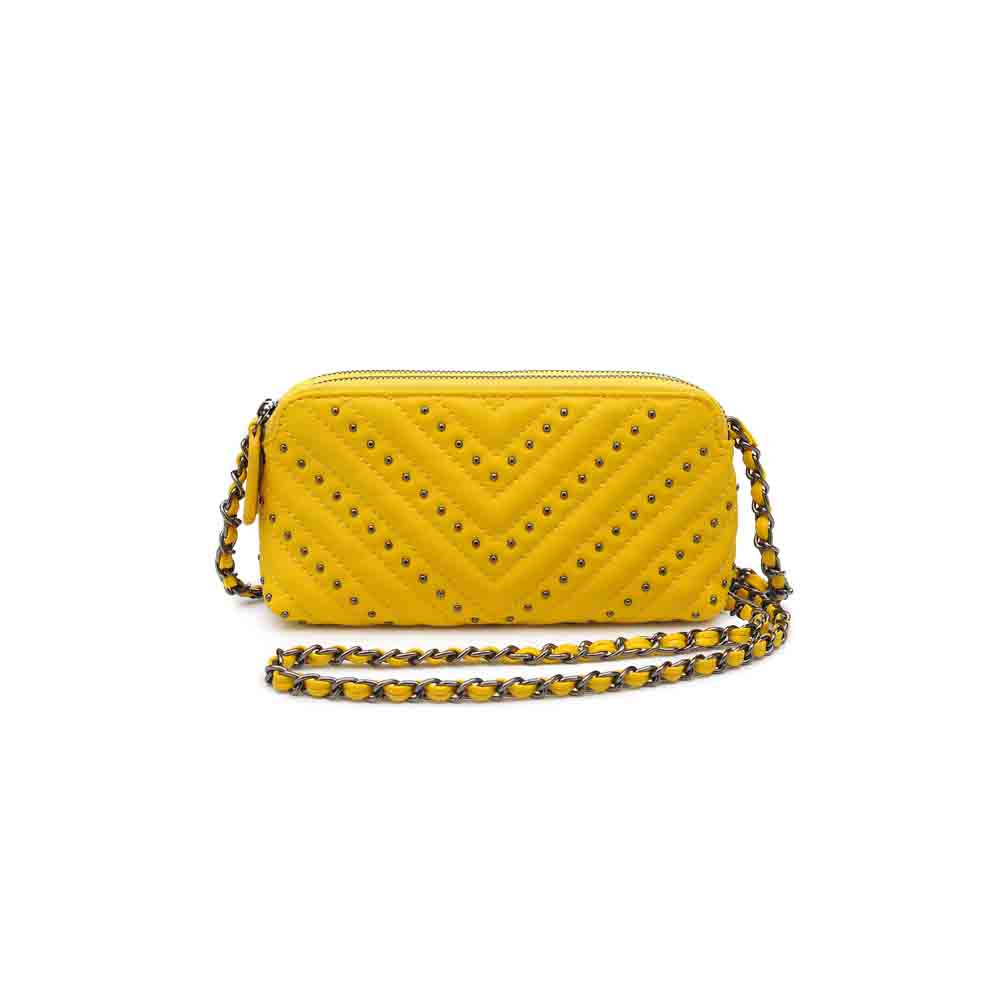 Product Image of Urban Expressions Kendra Crossbody NA-840611146328 View 1 | Mustard