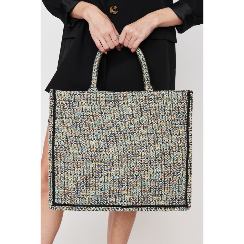 Woman wearing Multi Urban Expressions Iona Tote 840611102447 View 4 | Multi