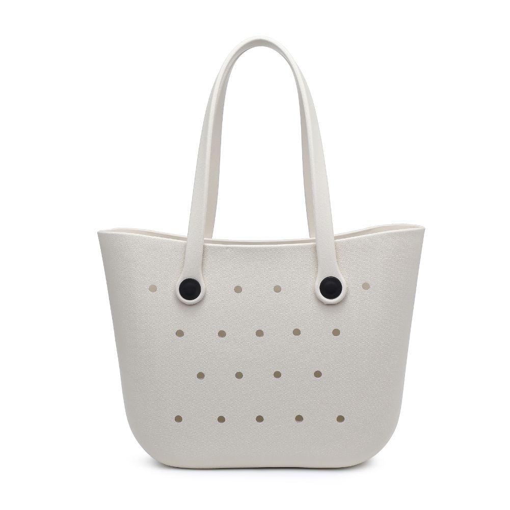 Product Image of Urban Expressions Jayson Tote 840611108869 View 5 | Grey White