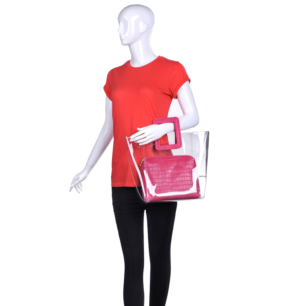 Product Image of Urban Expressions Siesta Tote 840611160805 View 5 | Pink