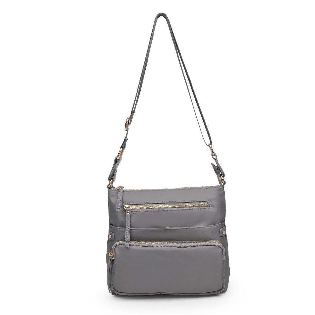 Product Image of Urban Expressions Julia Crossbody 840611165008 View 1 | Grey