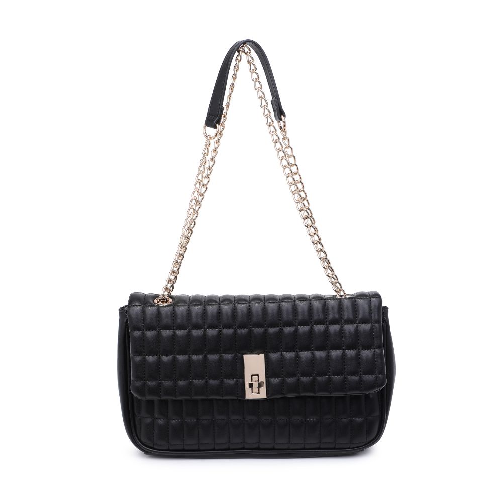 Product Image of Urban Expressions Farah Crossbody 840611107091 View 5 | Black