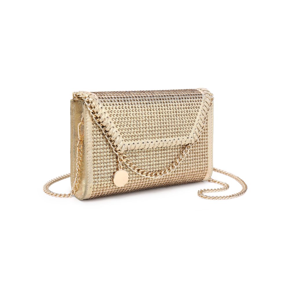 Product Image of Urban Expressions Gloria Crossbody 840611120755 View 6 | Gold