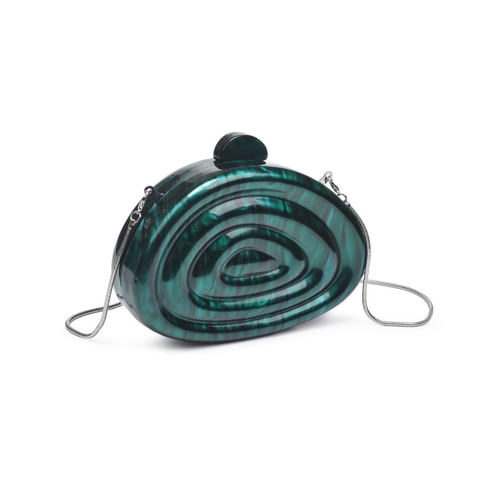 Product Image of Urban Expressions Melody Evening Bag 840611125576 View 6 | Emerald