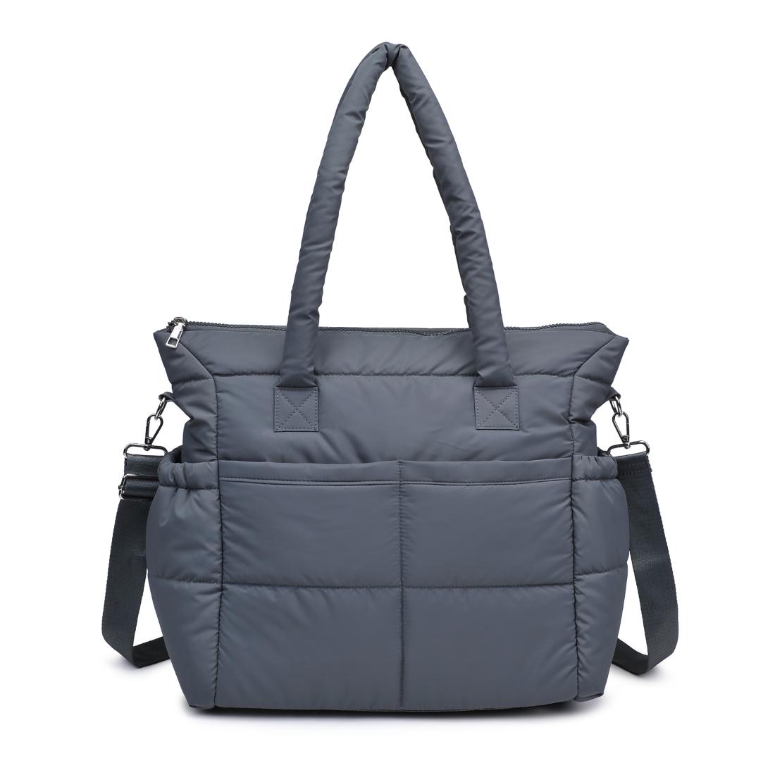 Product Image of Urban Expressions Jetsetter Tote 840611195104 View 5 | Carbon