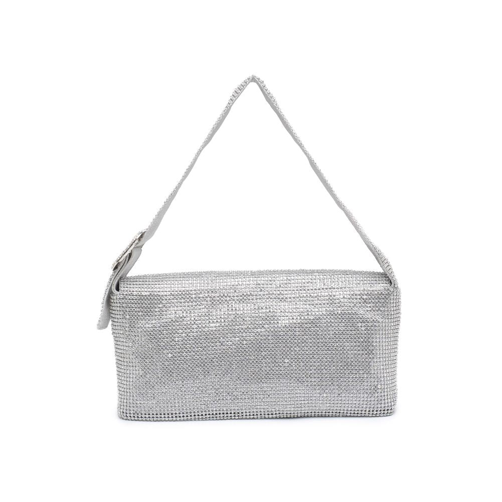 Product Image of Urban Expressions Thelma Evening Bag 840611190512 View 7 | Silver