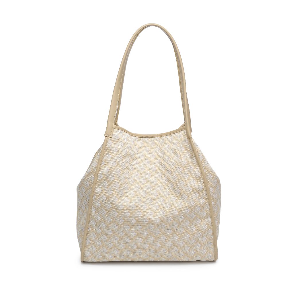 Product Image of Urban Expressions Tansy Tote 818209016117 View 7 | Beige Combo