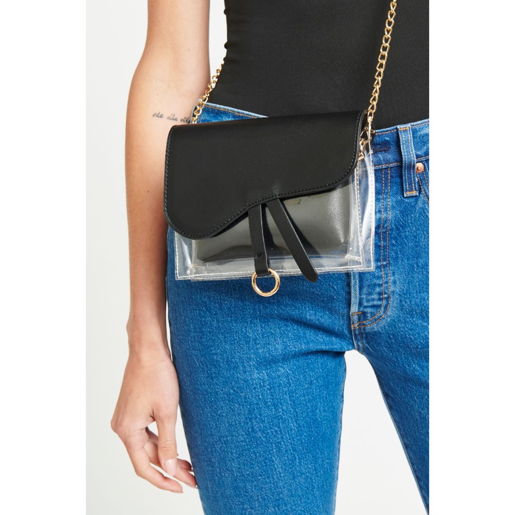 Woman wearing Black Urban Expressions Rally Crossbody NA-840611165909 View 2 | Black