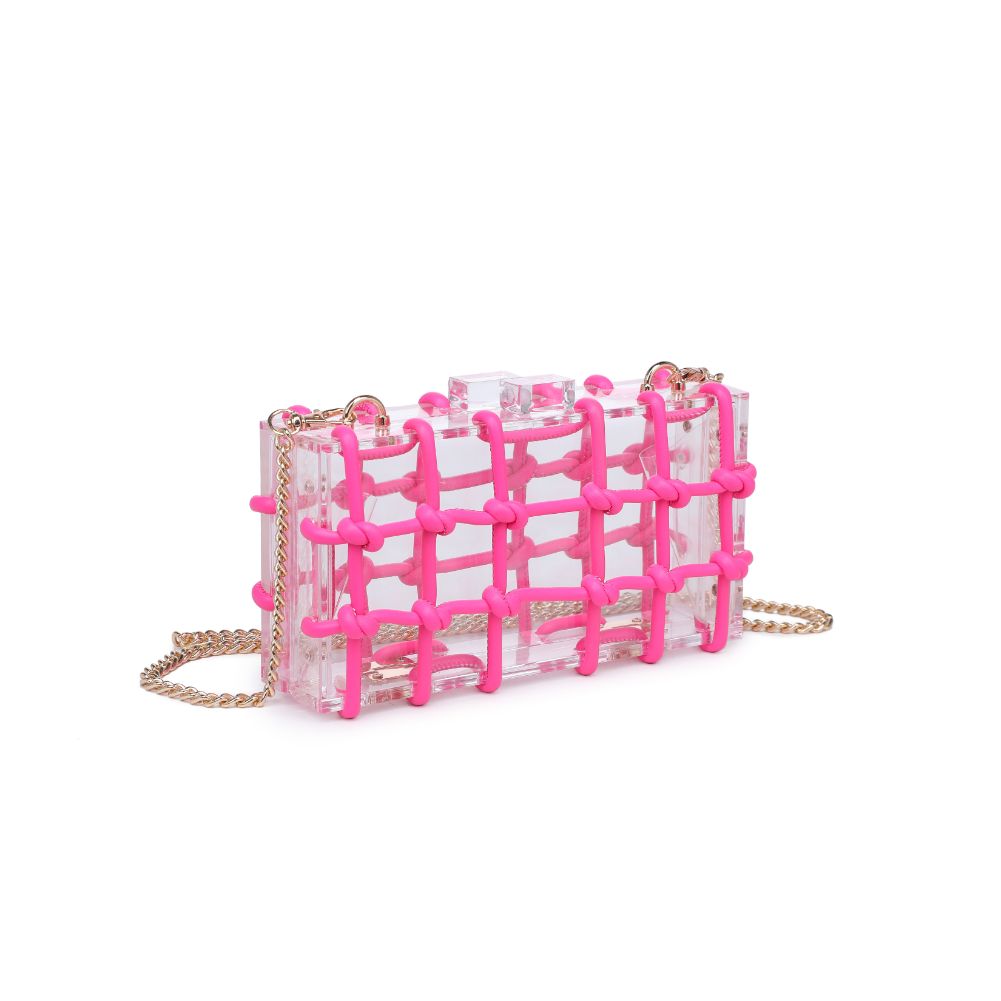 Product Image of Urban Expressions Yesenia Evening Bag 840611107299 View 6 | Pink