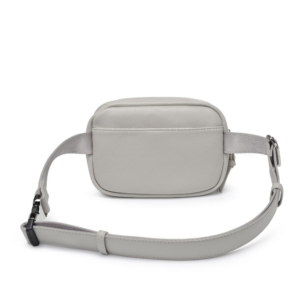 Product Image of Urban Expressions Jaxx Belt Bag 840611191724 View 7 | Dove Grey