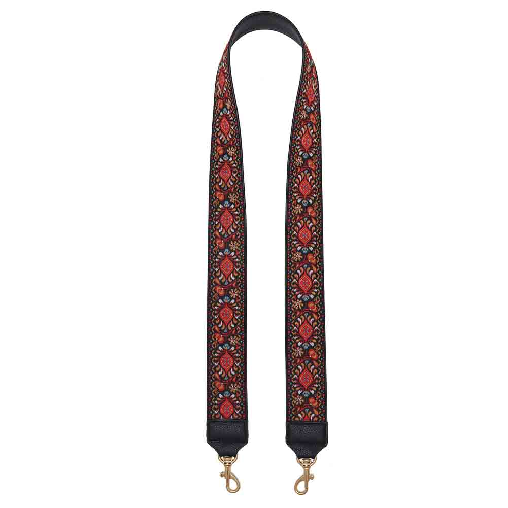 Product Image of Urban Expressions Marley Shoulder Strap 840611124005 View 1 | Red Multi