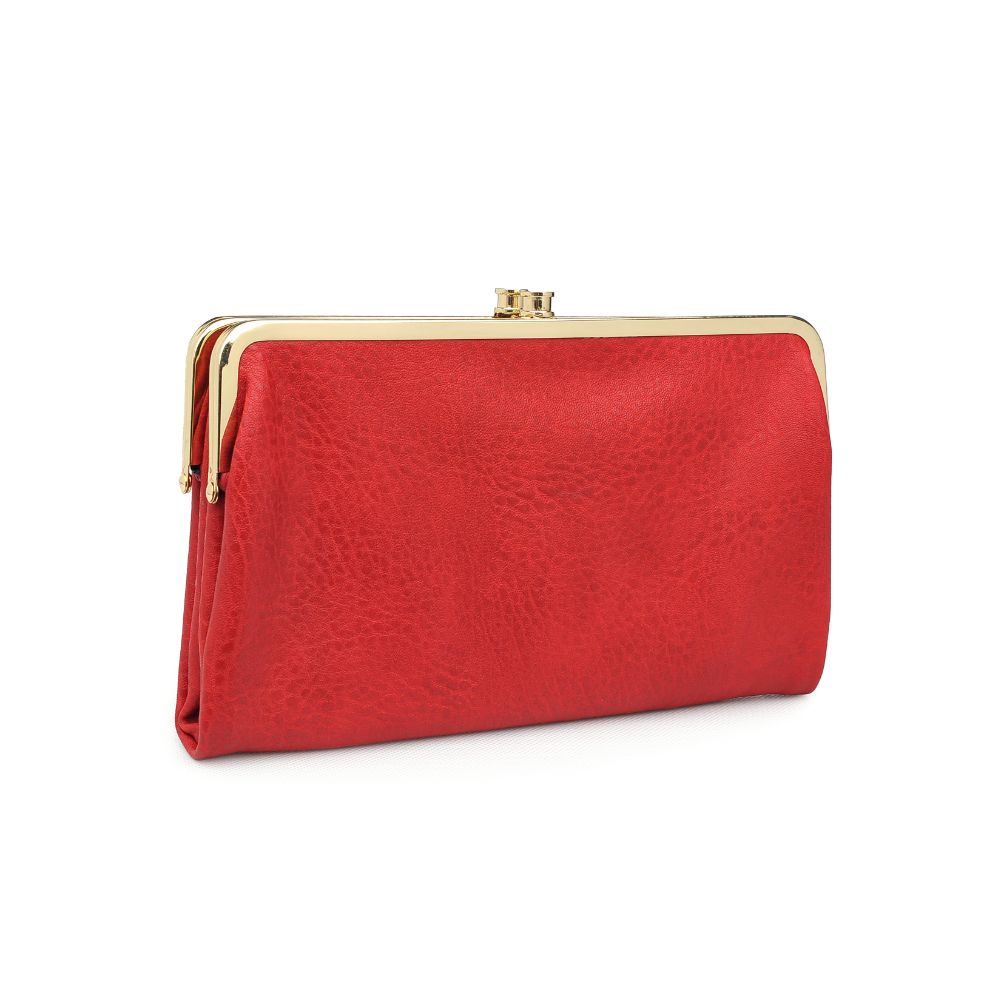 Product Image of Urban Expressions Sandra Wallet NA-840611151612 View 6 | Scarlet