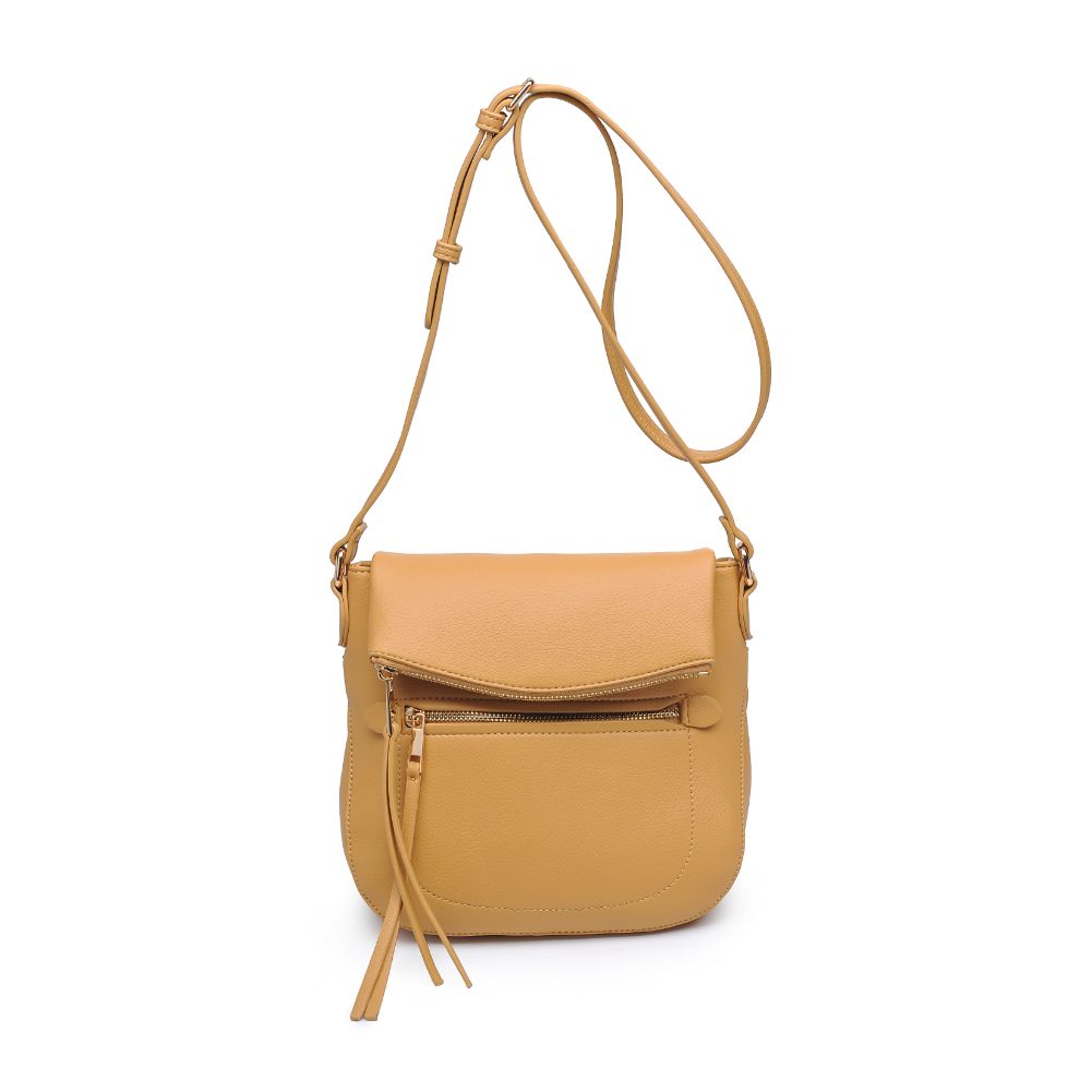 Product Image of Urban Expressions Jean Crossbody 840611177216 View 5 | Mustard