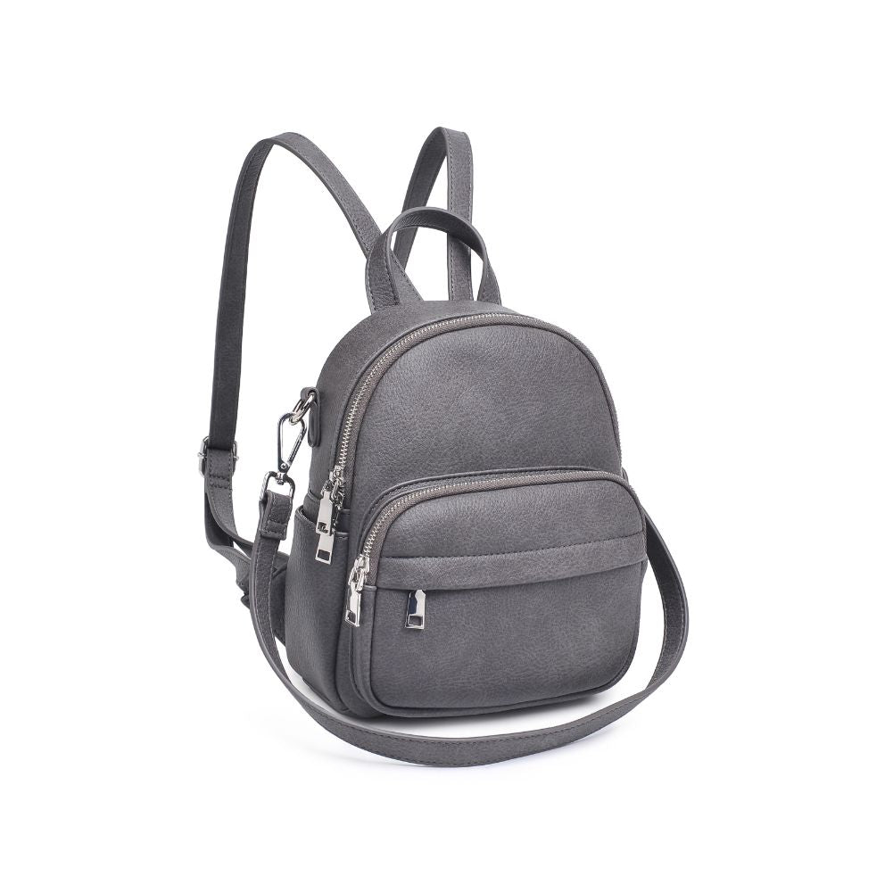 Product Image of Urban Expressions Uri Backpack 840611113610 View 6 | Charcoal