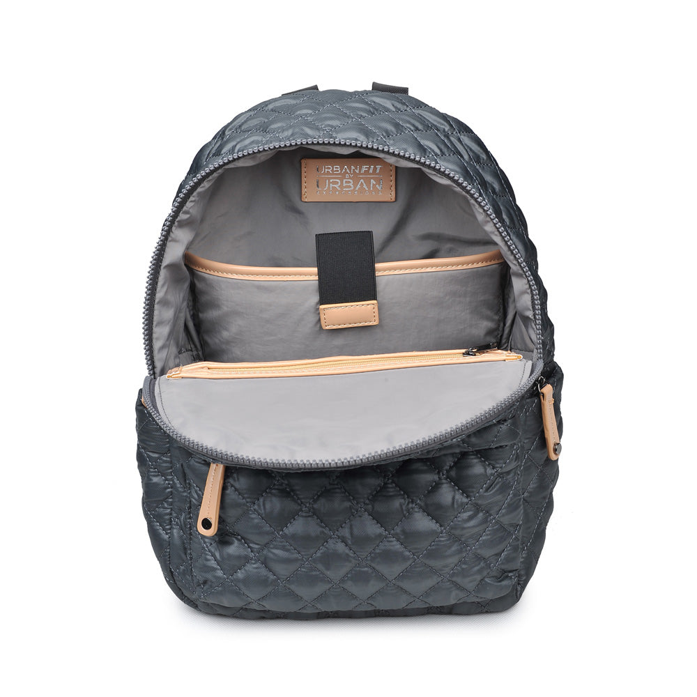 Product Image of Urban Expressions Swish Backpack 840611154637 View 4 | Charcoal