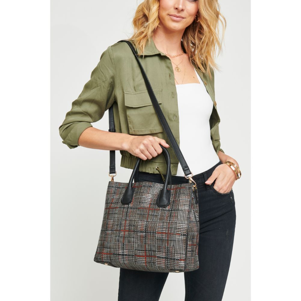 Woman wearing Multi Urban Expressions Brynn Satchel NA-840611153128 View 4 | Multi