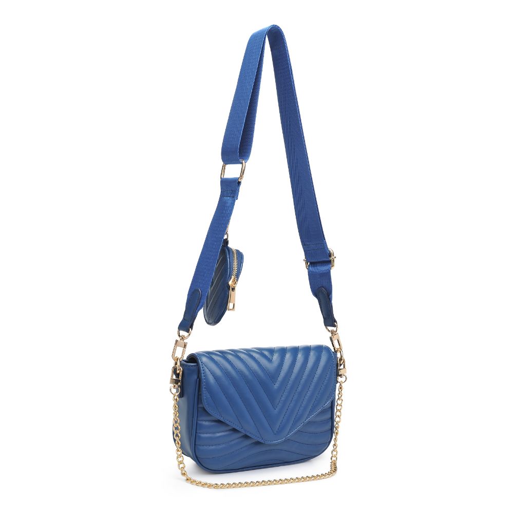 Product Image of Urban Expressions Rayne Crossbody 840611183088 View 6 | Denim