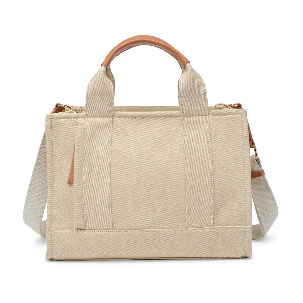 Product Image of Urban Expressions Alana Satchel 840611121943 View 5 | Ivory