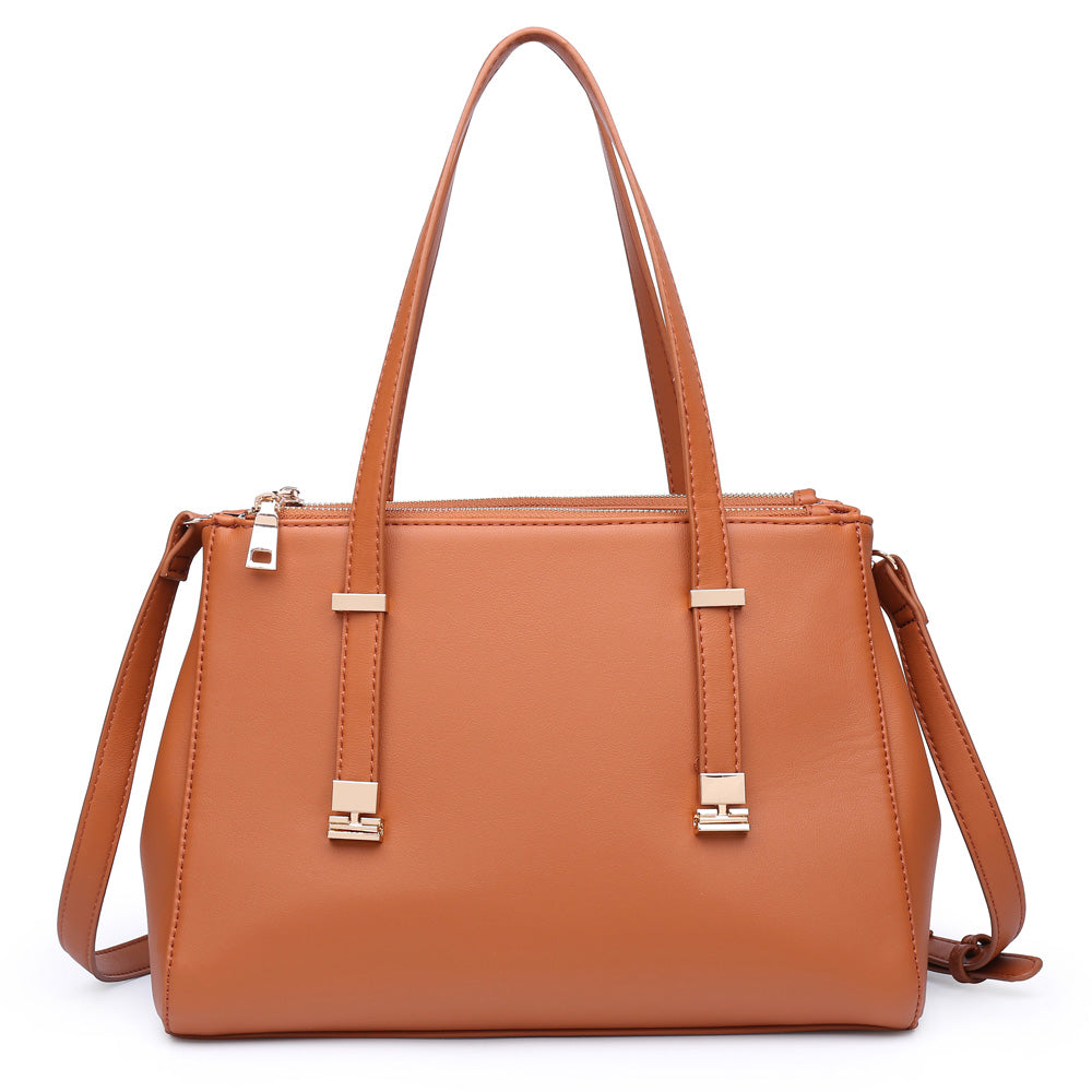 Product Image of Urban Expressions Jameson Satchel NA-840611161284 View 1 | Tan